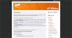 Desktop Screenshot of api.wmaker.net